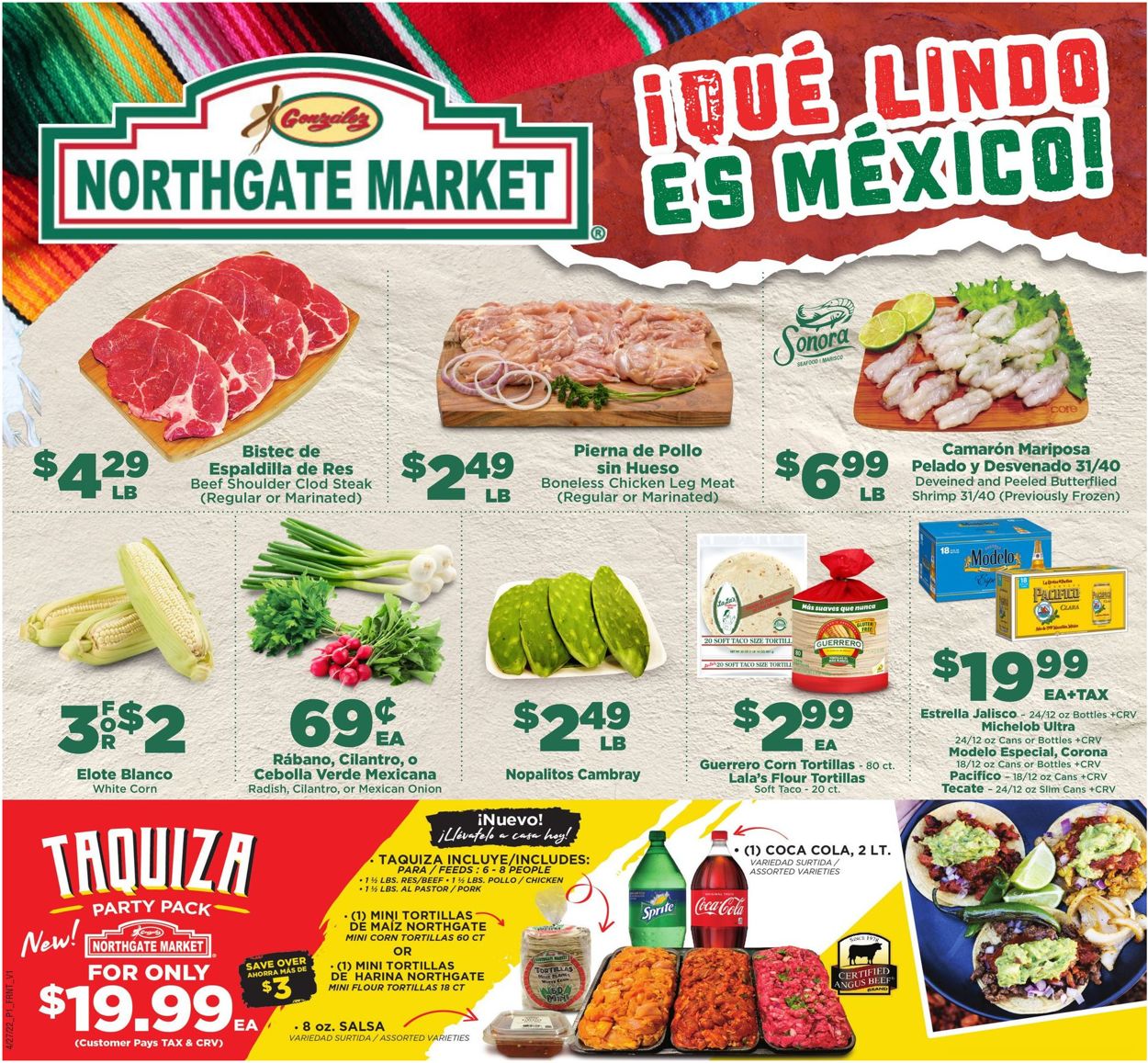 Northgate Market Ad from 04/27/2022
