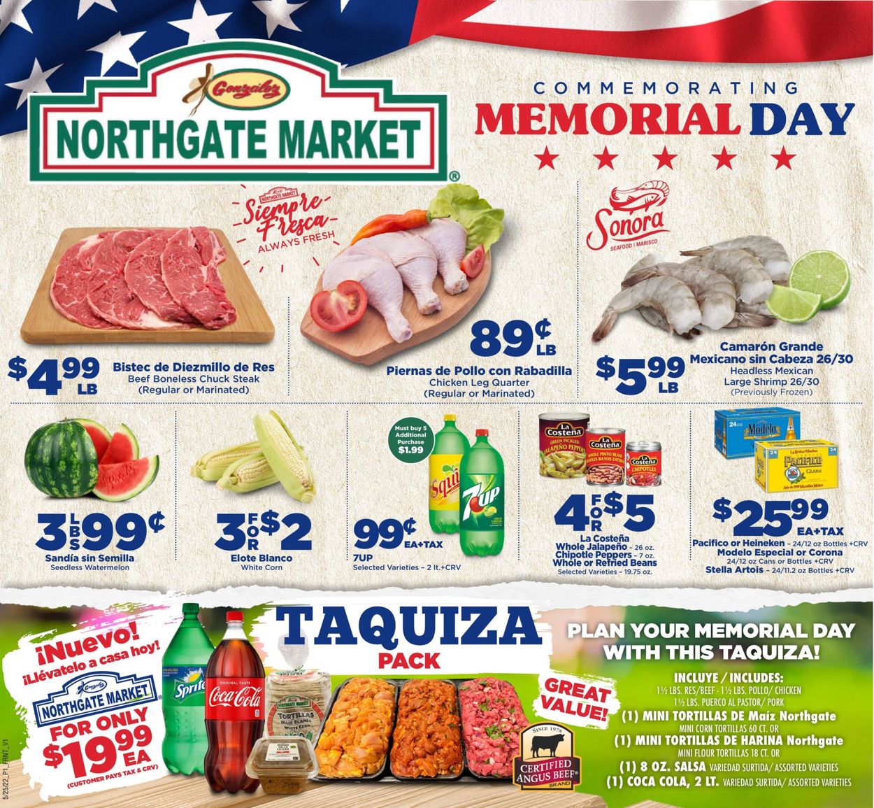 Northgate Market Ad from 05/25/2022