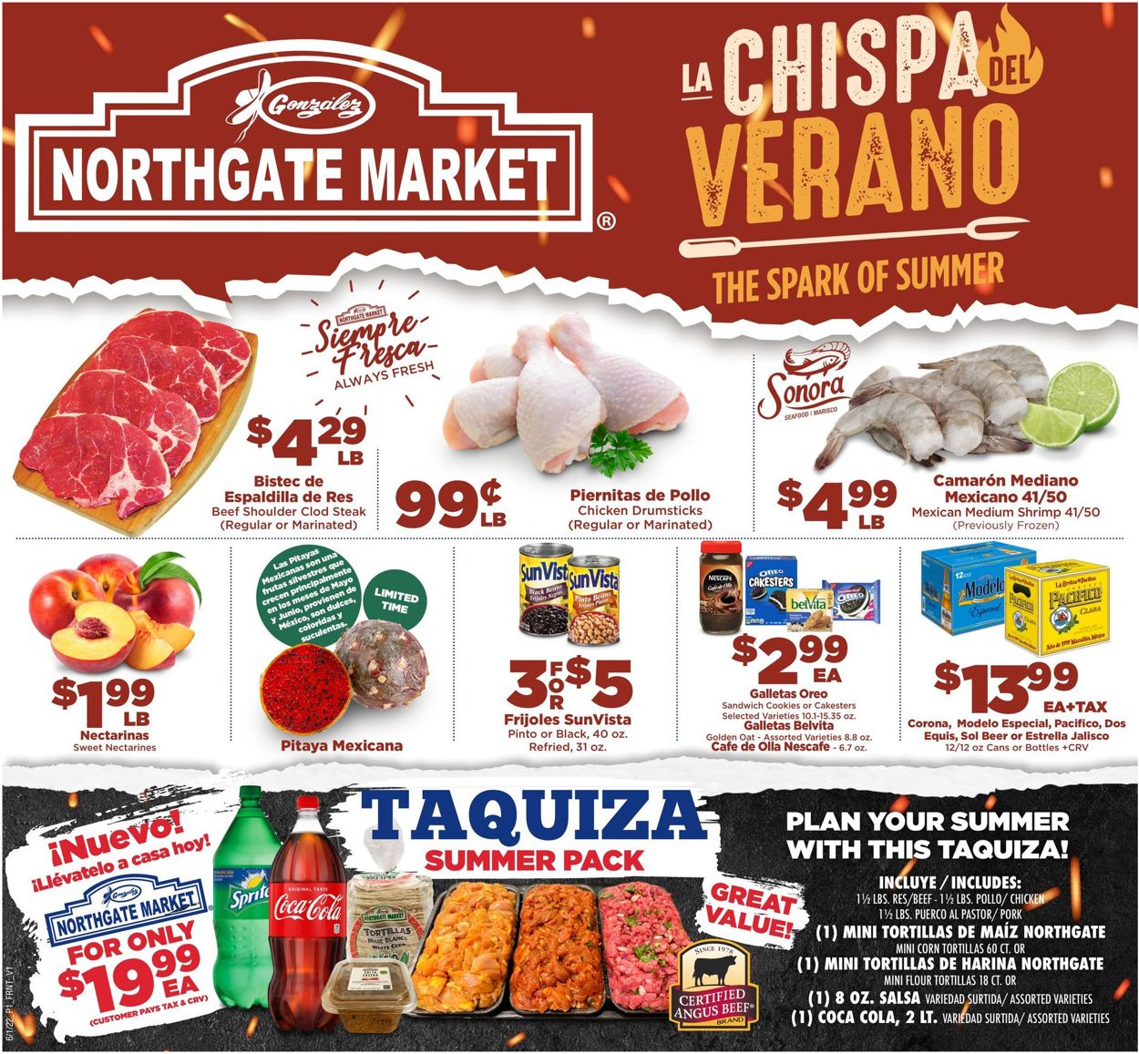 Northgate Market Ad from 06/01/2022