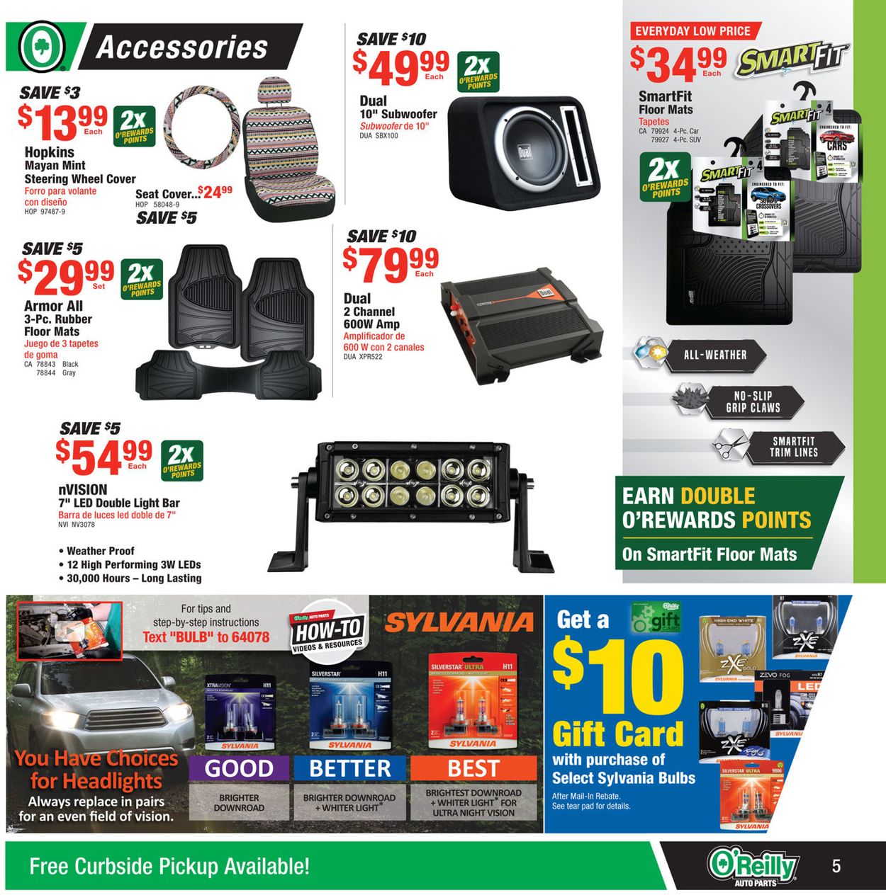 O'Reilly Auto Parts Ad from 12/30/2020