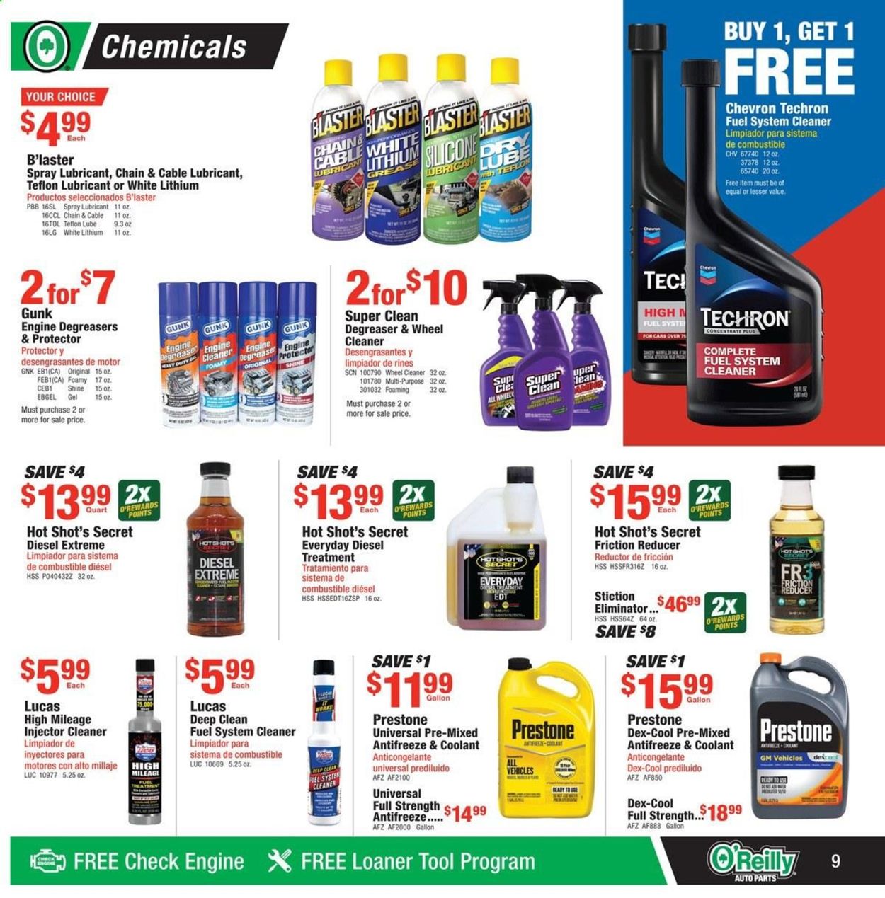 O'Reilly Auto Parts Ad from 02/24/2021