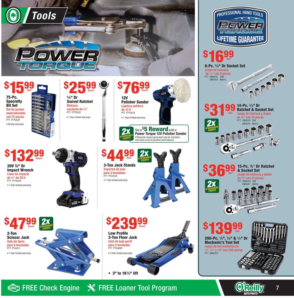 O'Reilly Auto Parts Ad from 04/27/2022