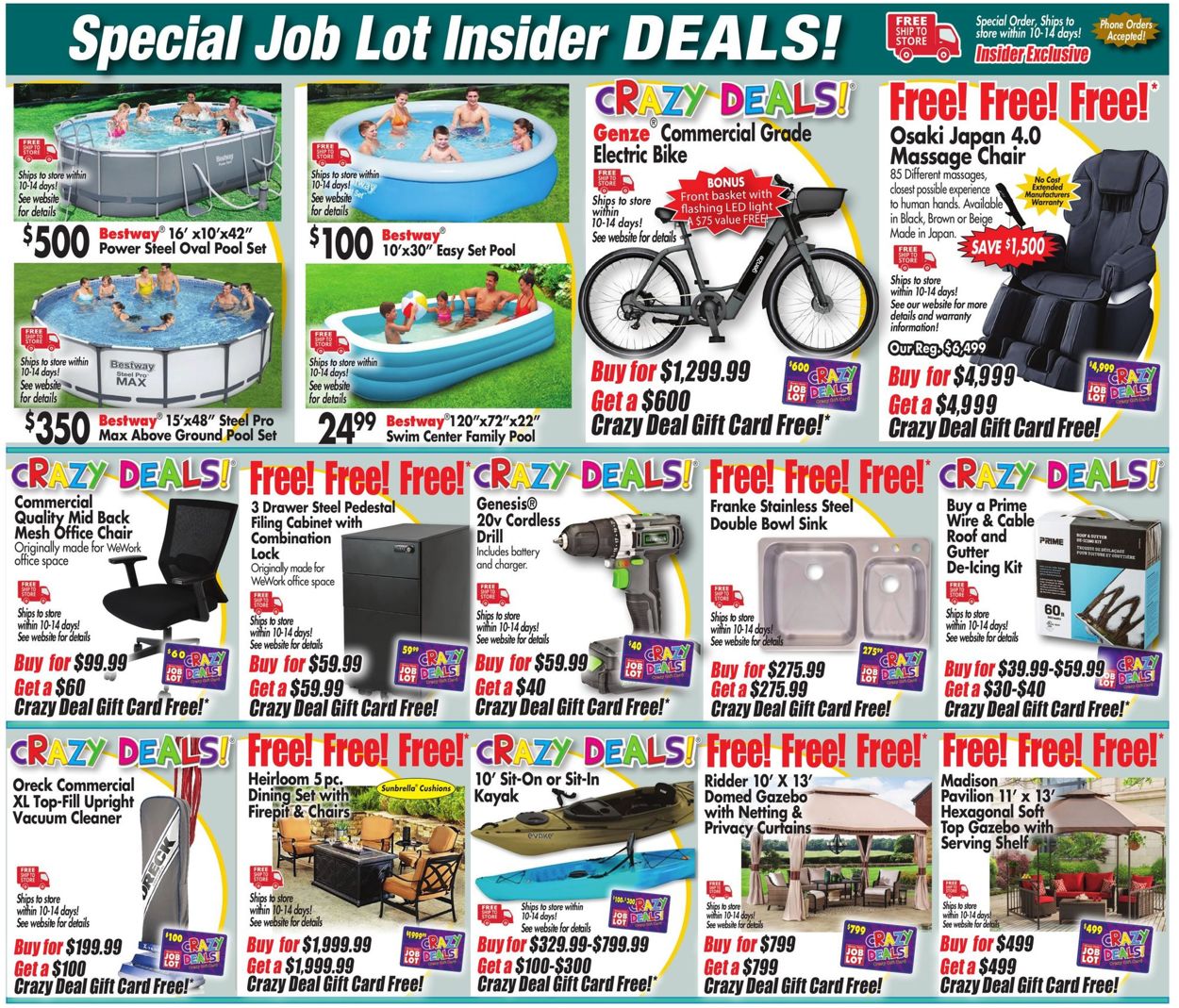 Ocean State Job Lot Ad from 01/21/2021