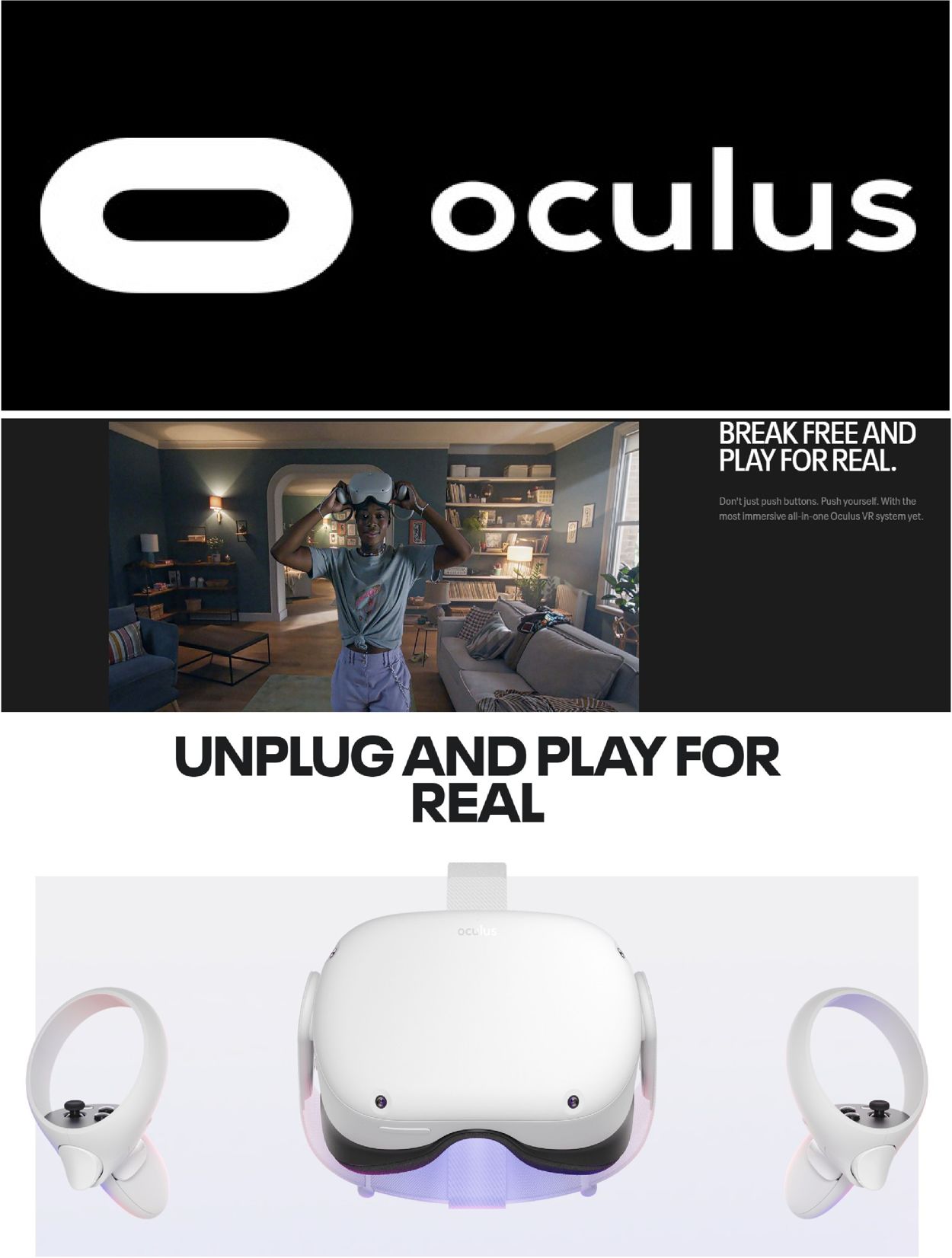 Oculus Ad from 11/13/2020