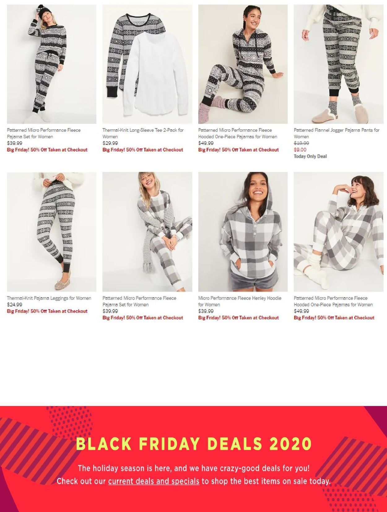 Old Navy Ad from 11/26/2020