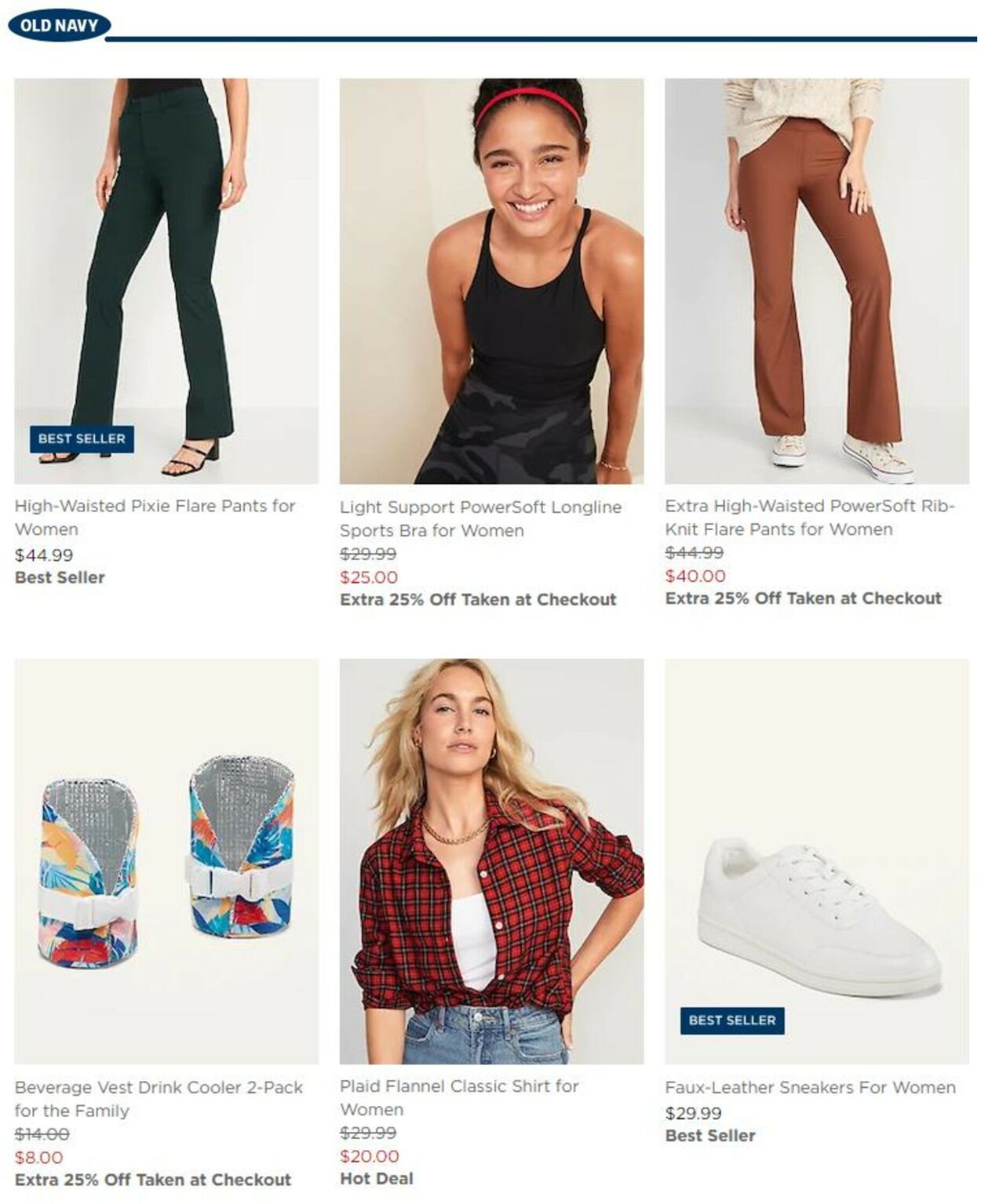 Old Navy Ad from 10/14/2022