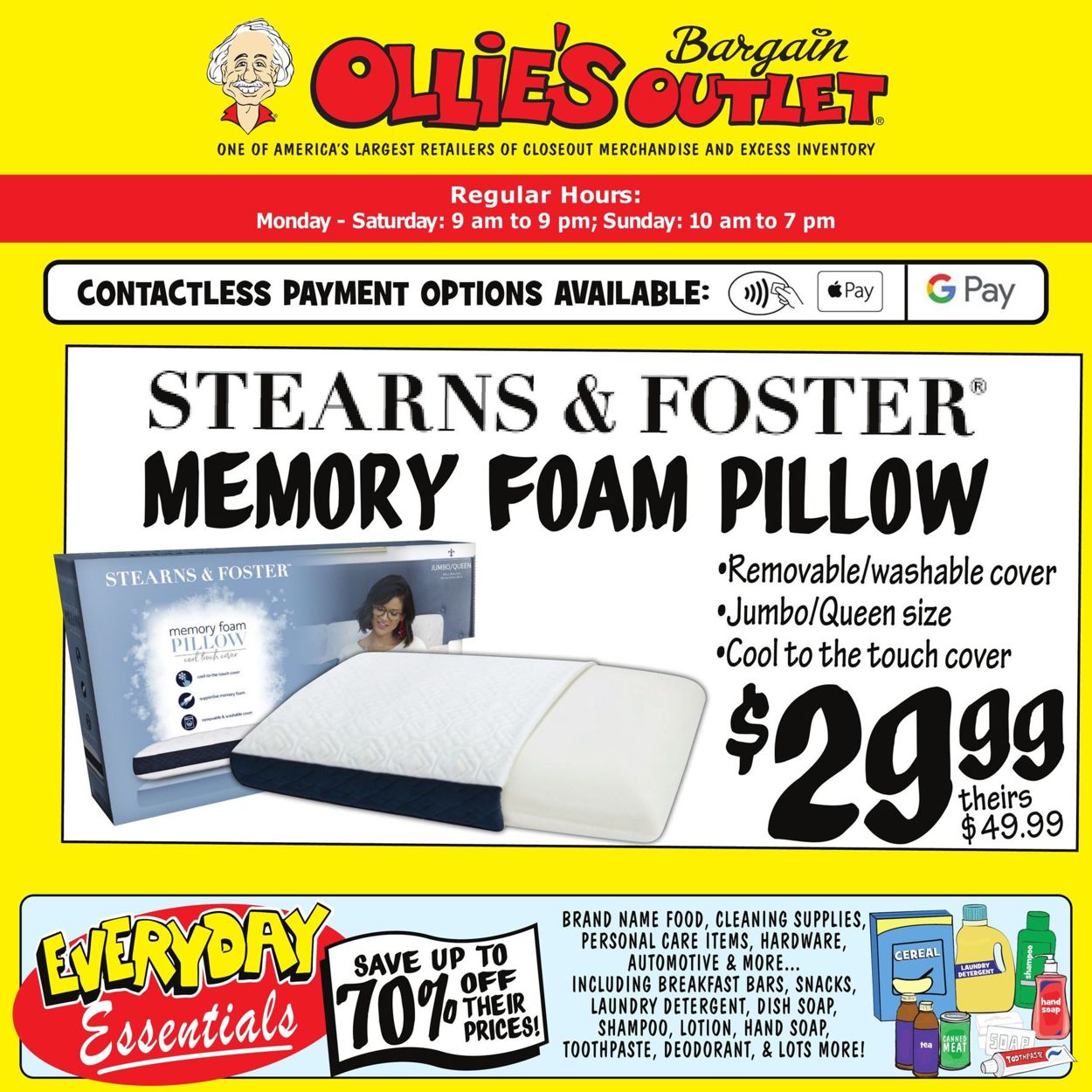 Ollie's Ad from 08/20/2020