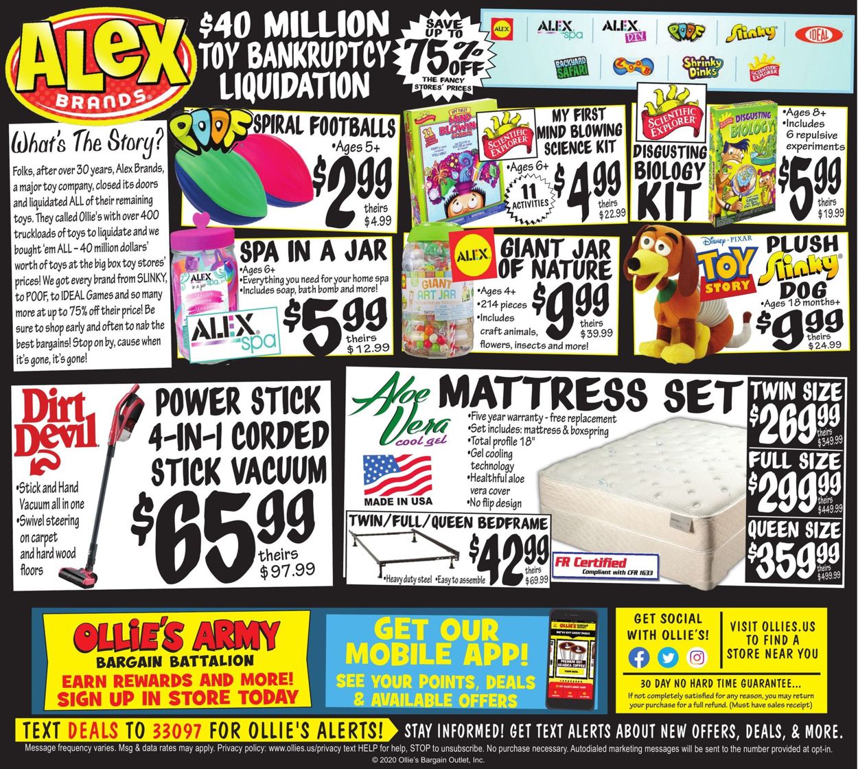 Ollie's Ad from 08/26/2020