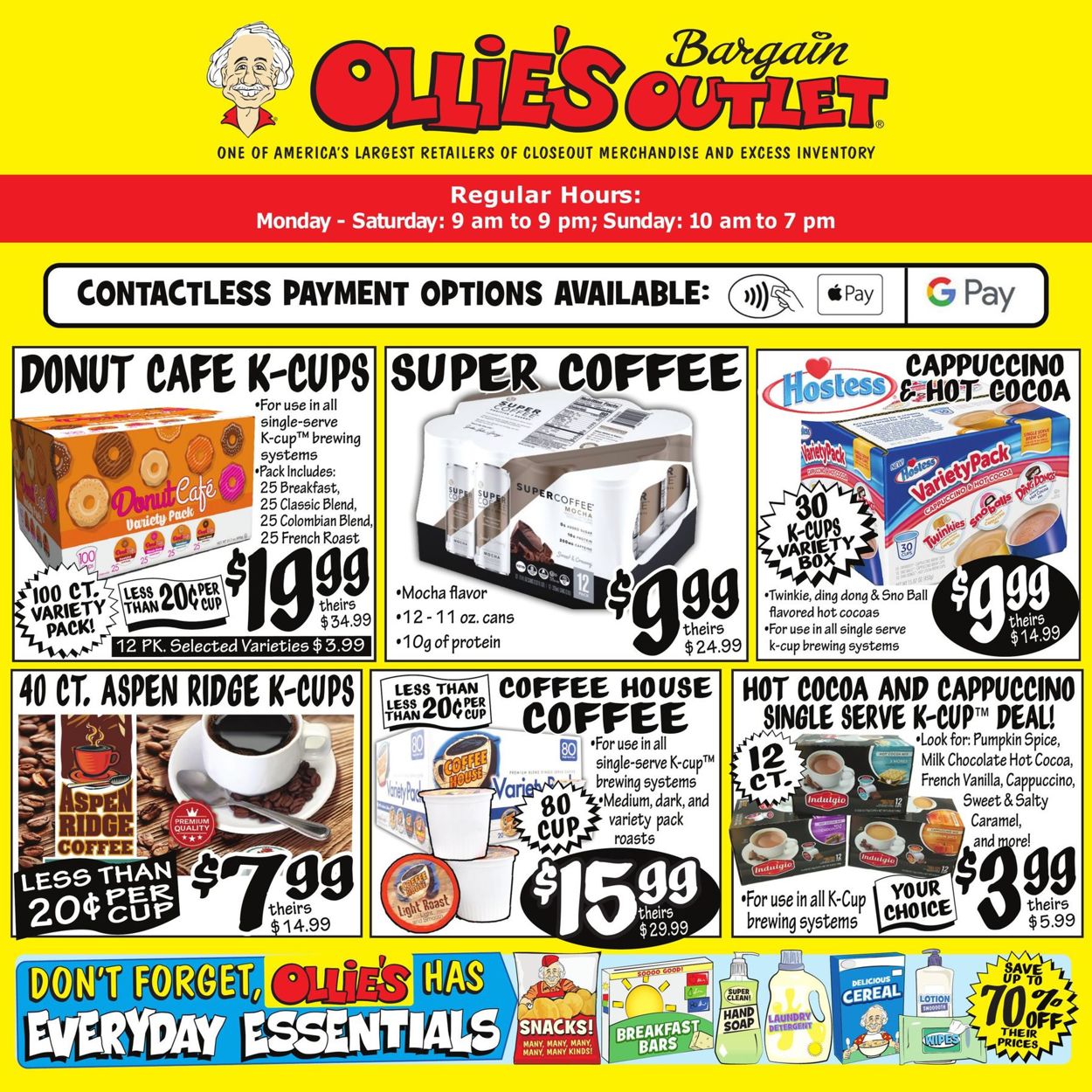 Ollie's Ad from 01/07/2021