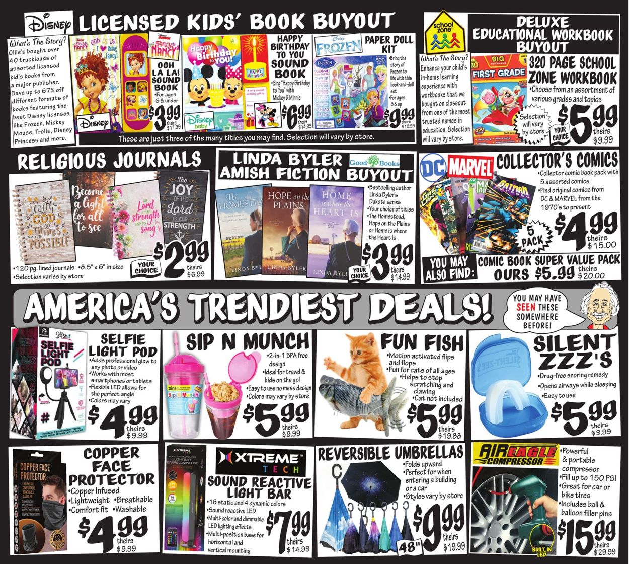 Ollie's Ad from 02/10/2021