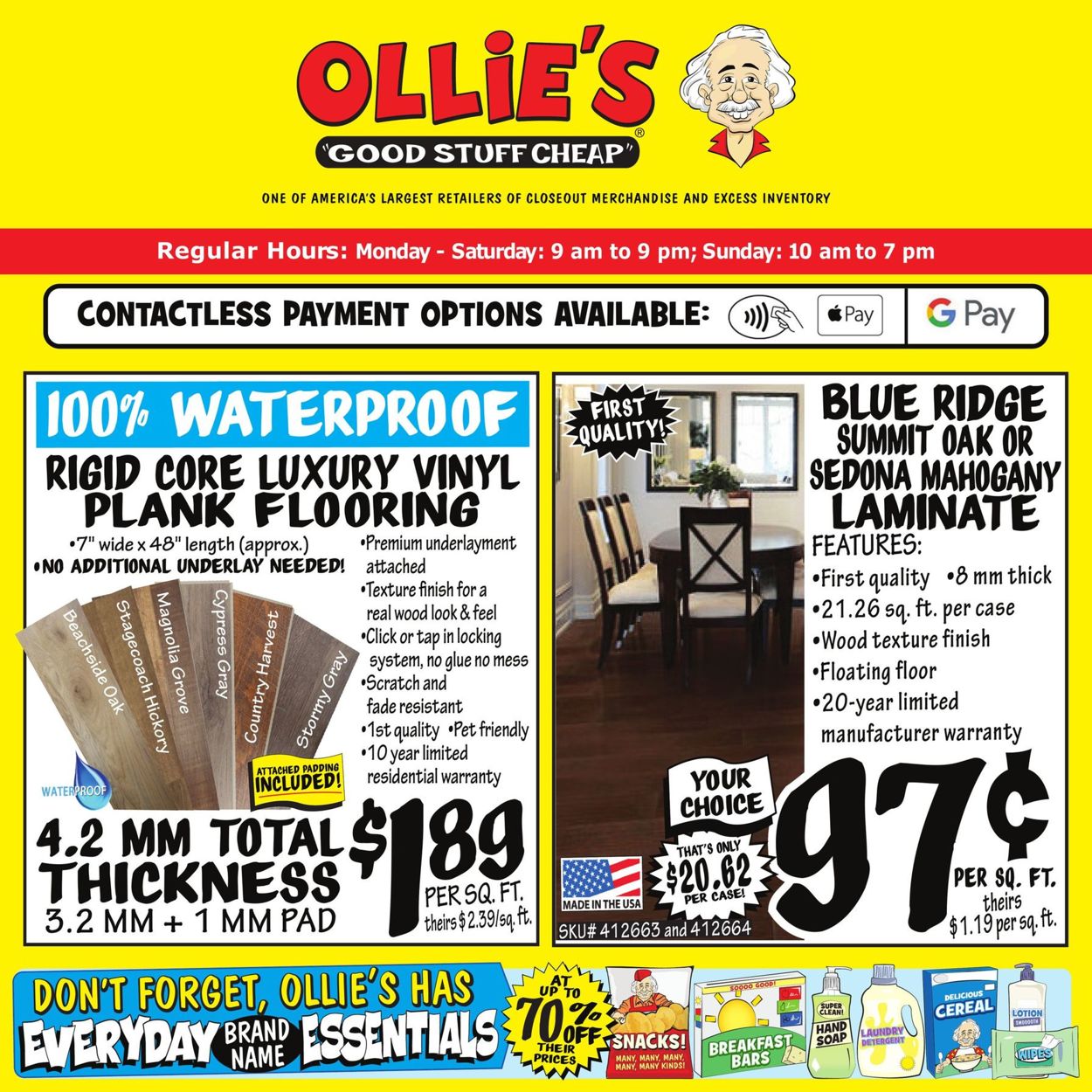 Ollie's Ad from 03/15/2021