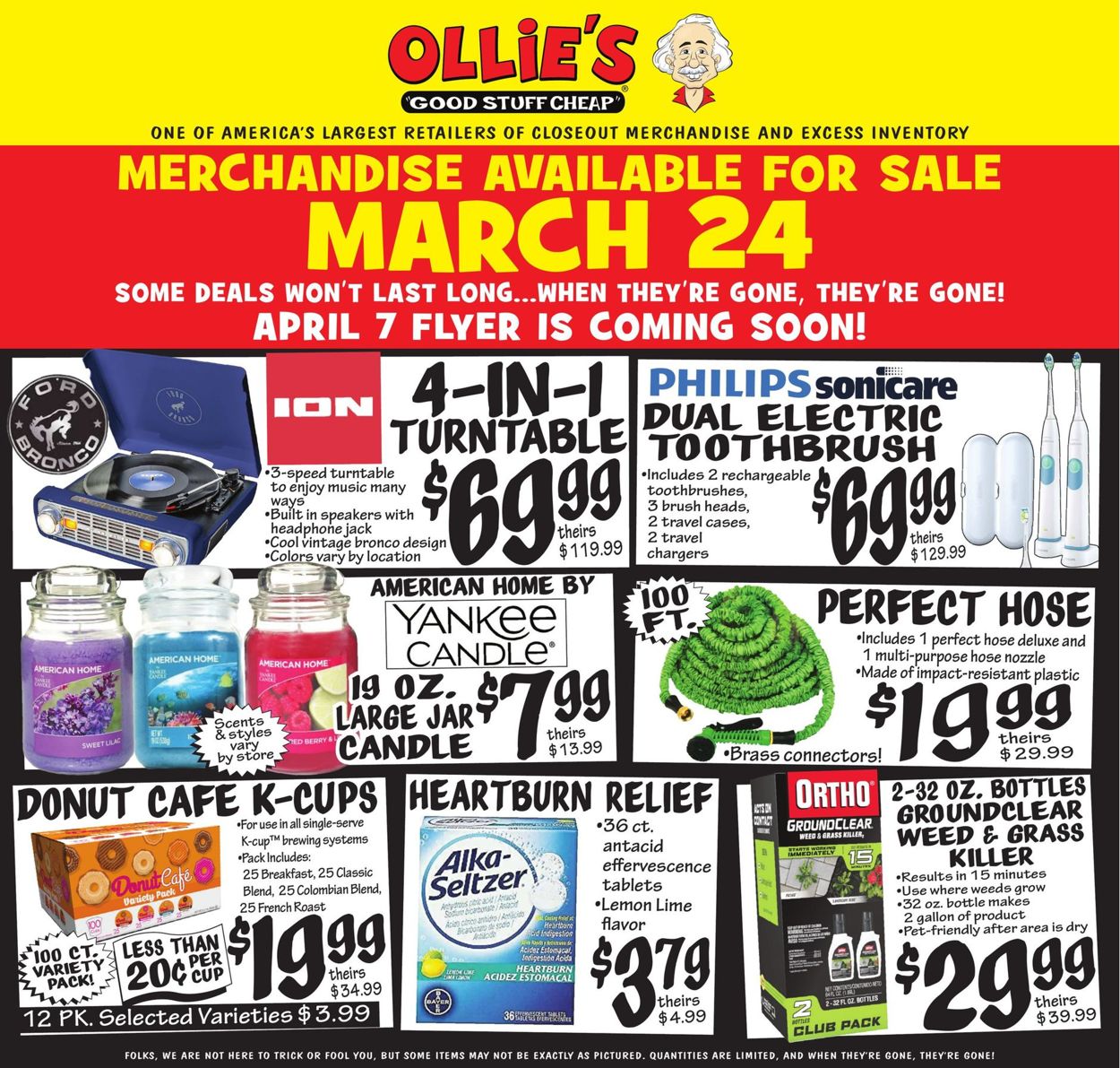 Ollie's Ad from 03/24/2021