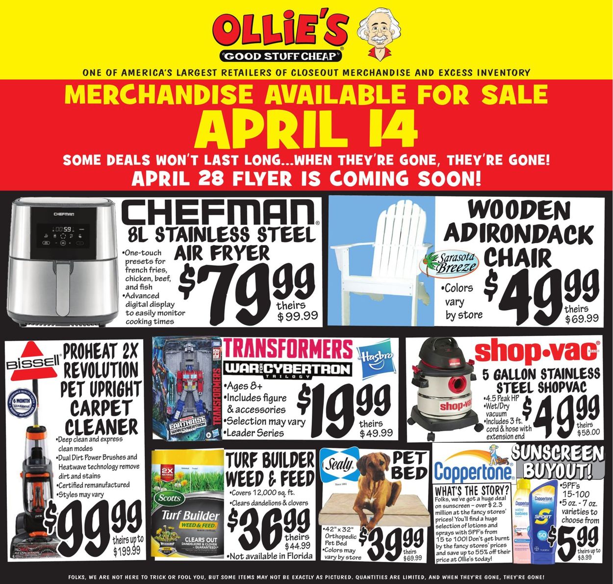 Ollie's Ad from 04/14/2021