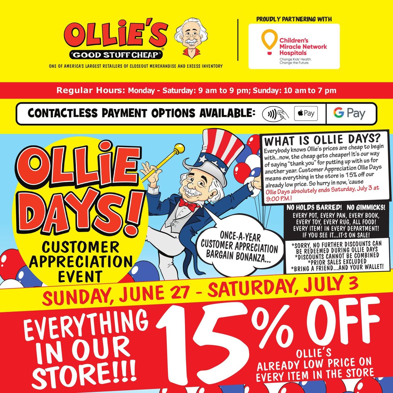 Ollie's Ad from 06/27/2021