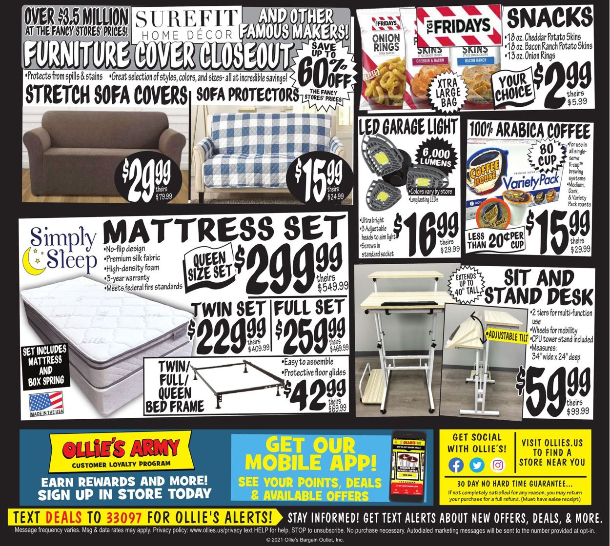 Ollie's Ad from 08/12/2021