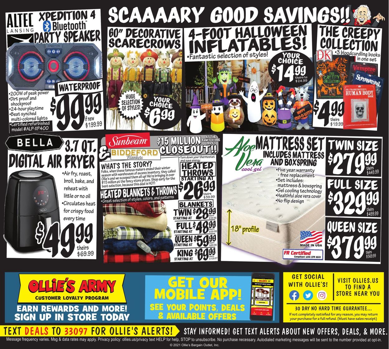 Ollie's Ad from 09/29/2021