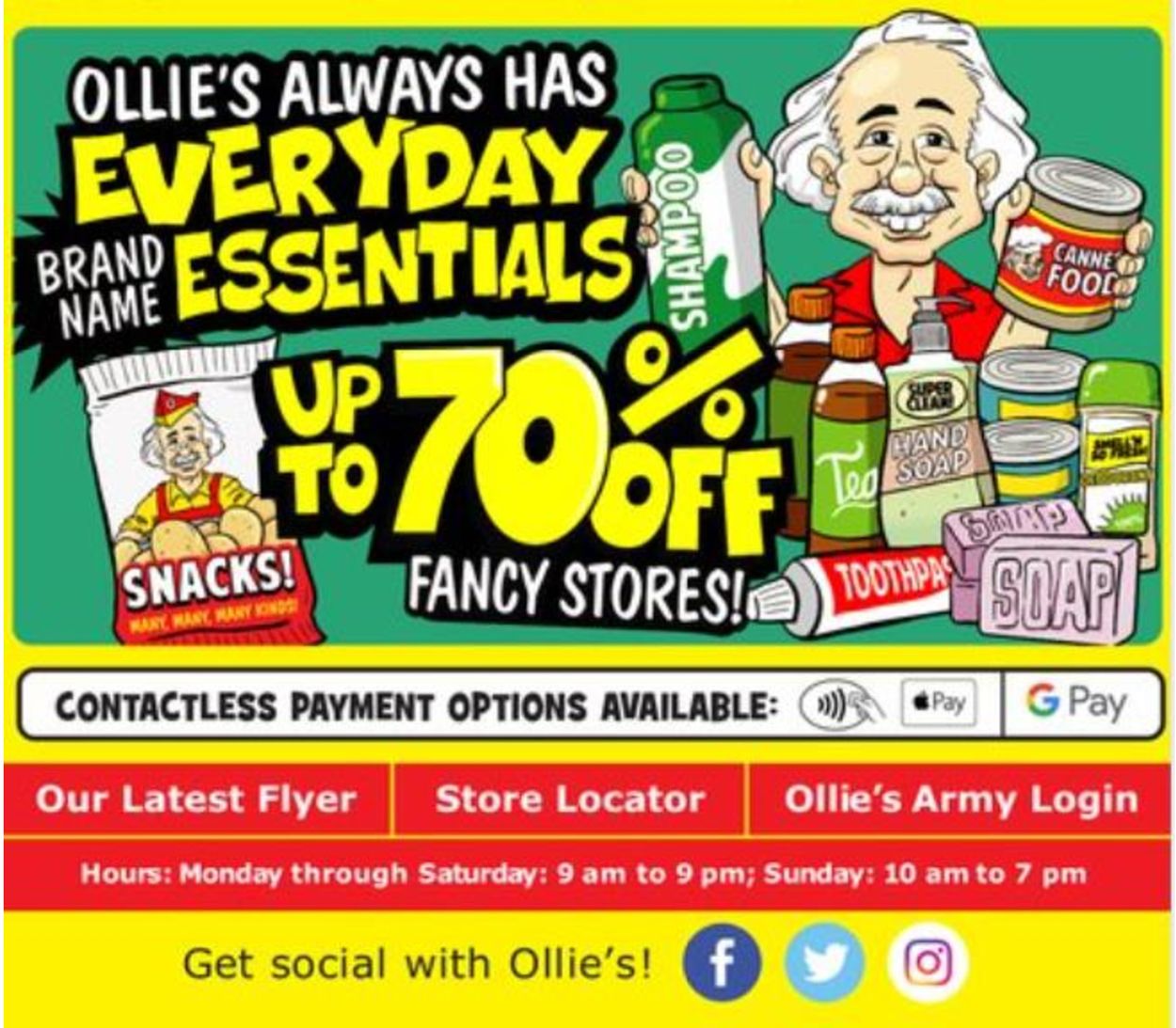 Ollie's Ad from 01/26/2022