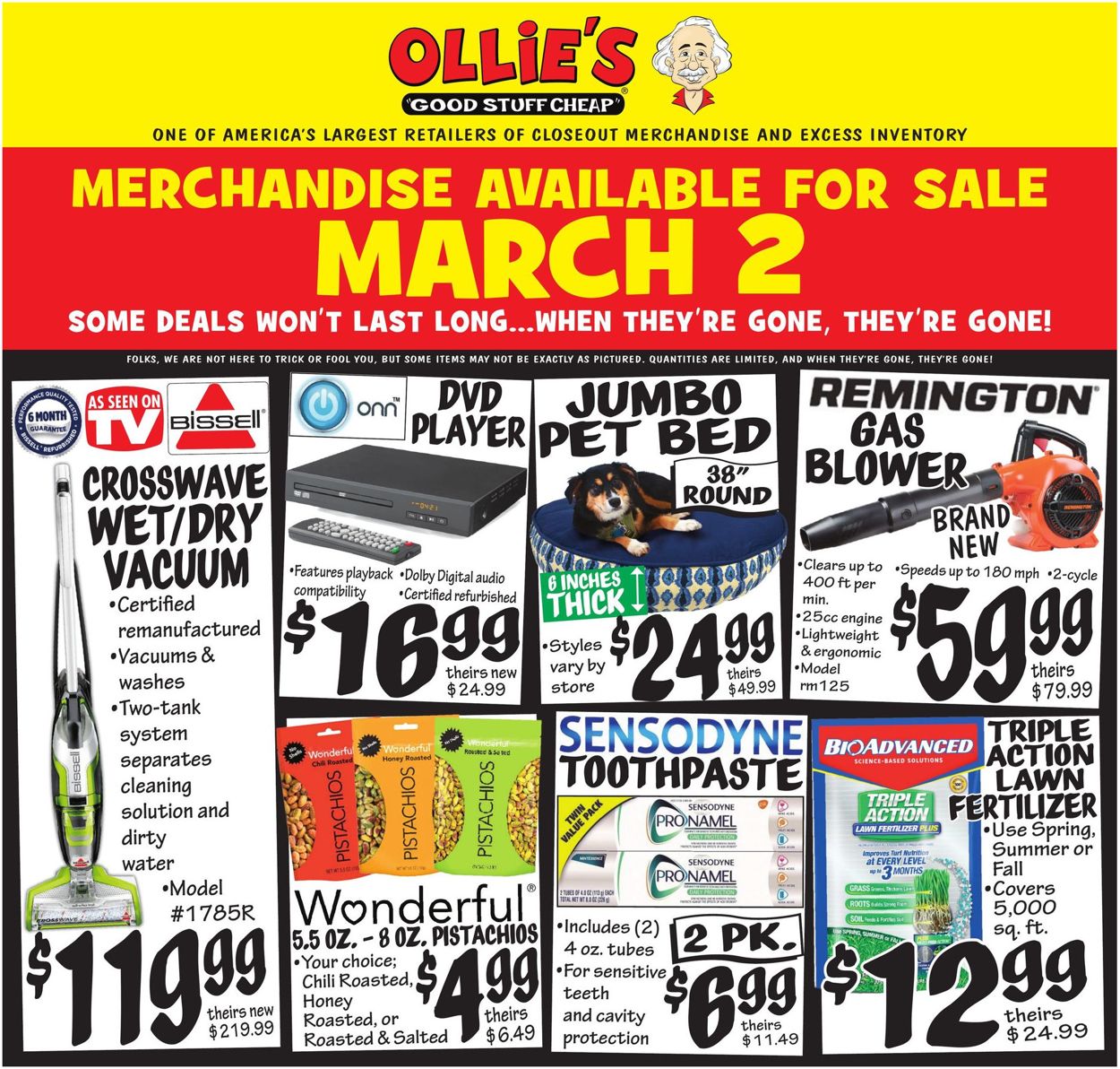 Ollie's Ad from 03/02/2022