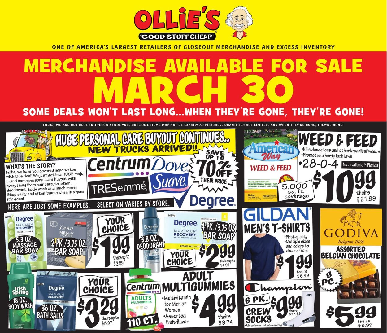 Ollie's Ad from 03/30/2022