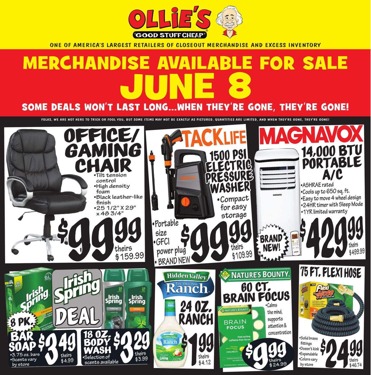 Ollie's Ad from 06/08/2022