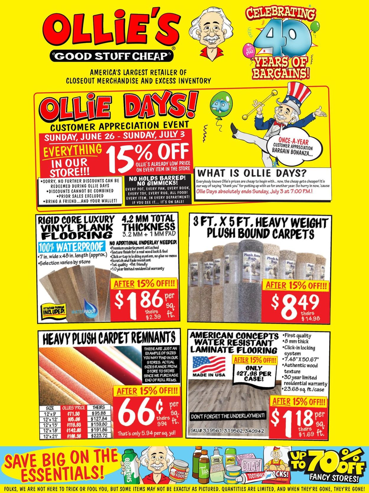 Ollie's Ad from 07/01/2022