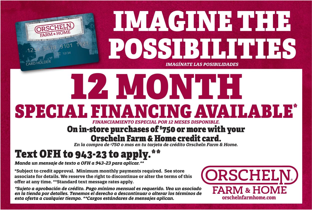 Orscheln Farm and Home Ad from 07/21/2020