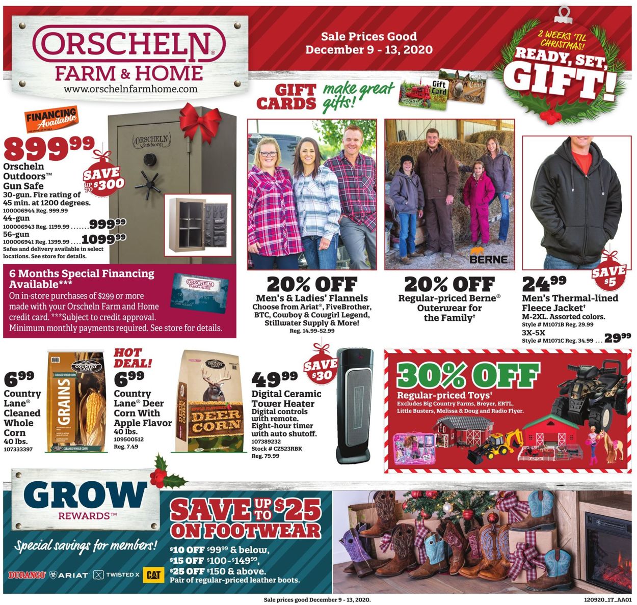 Orscheln Farm and Home Ad from 12/09/2020