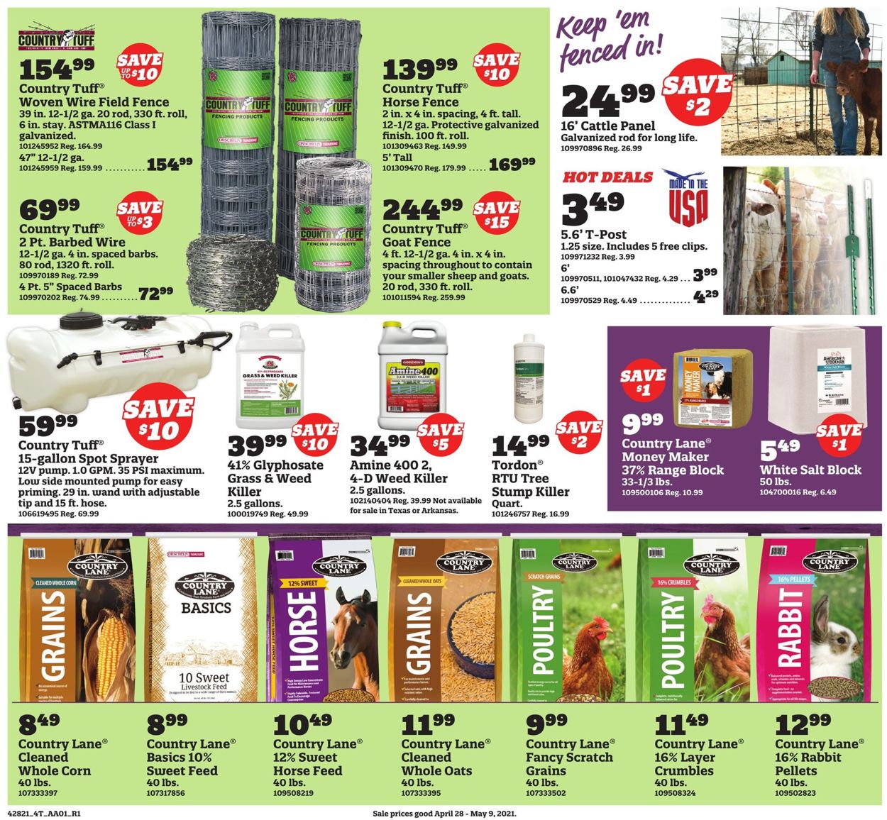 Orscheln Farm and Home Ad from 04/28/2021