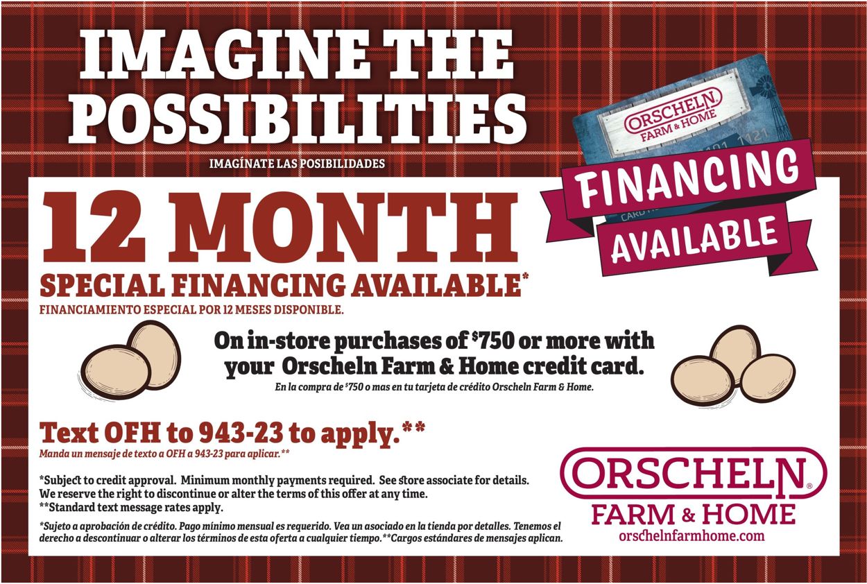 Orscheln Farm and Home Ad from 01/26/2022