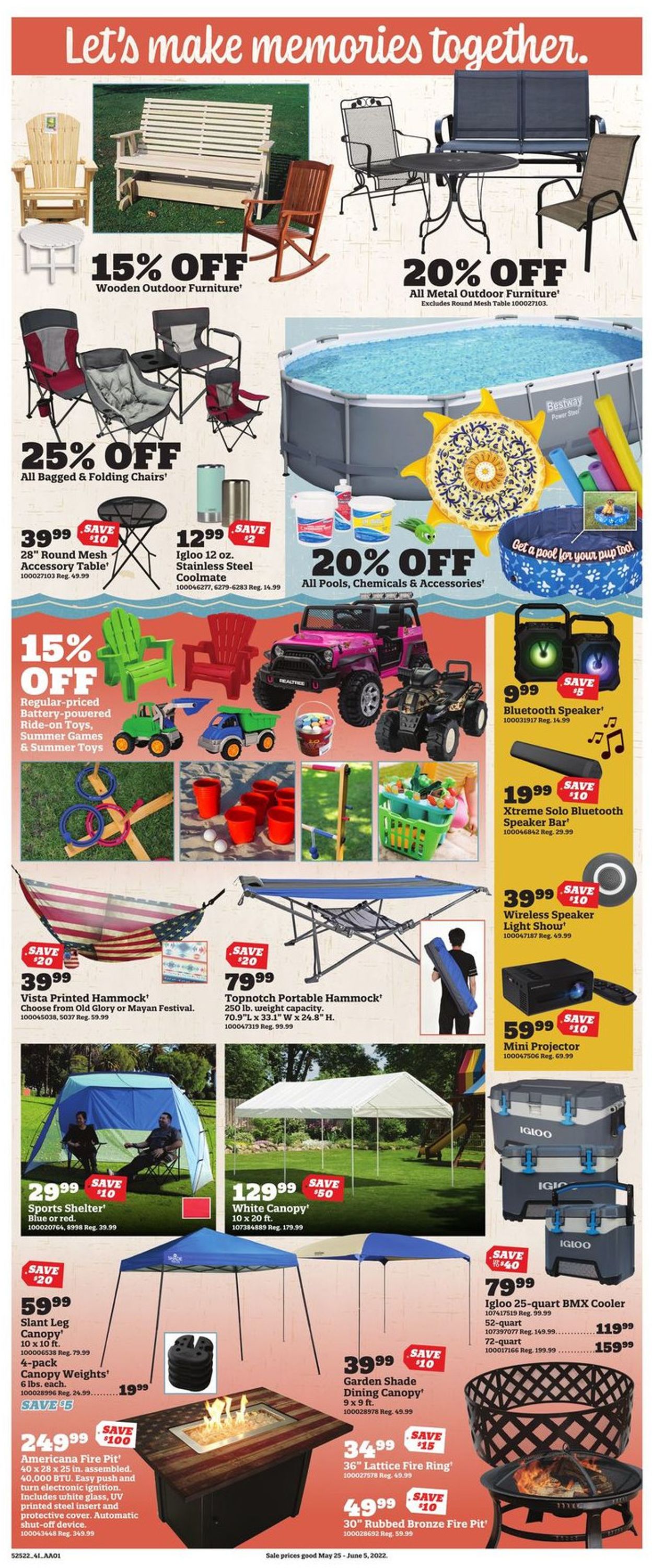 Orscheln Farm and Home Ad from 05/25/2022