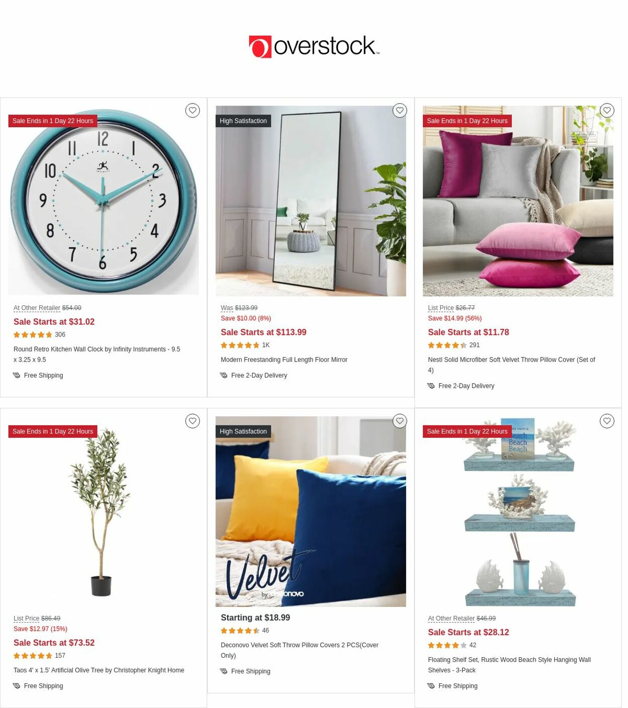 Overstock Ad from 04/06/2023