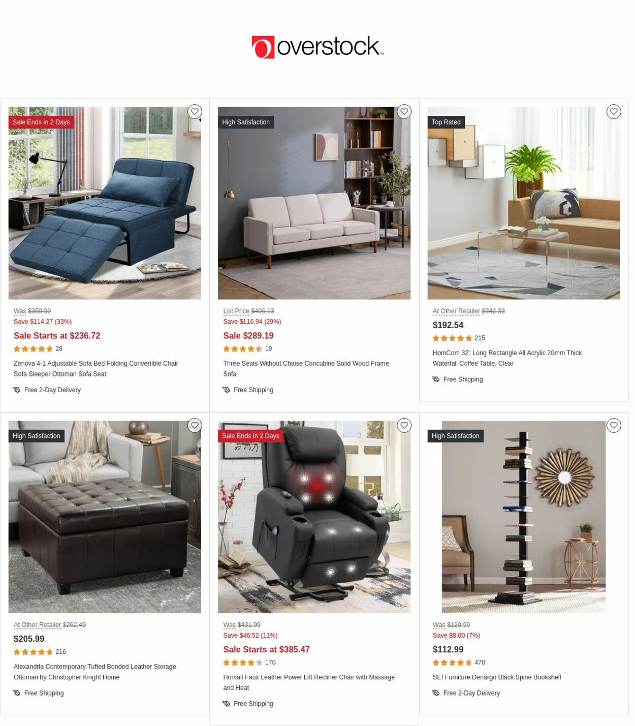 Overstock Ad from 04/20/2023