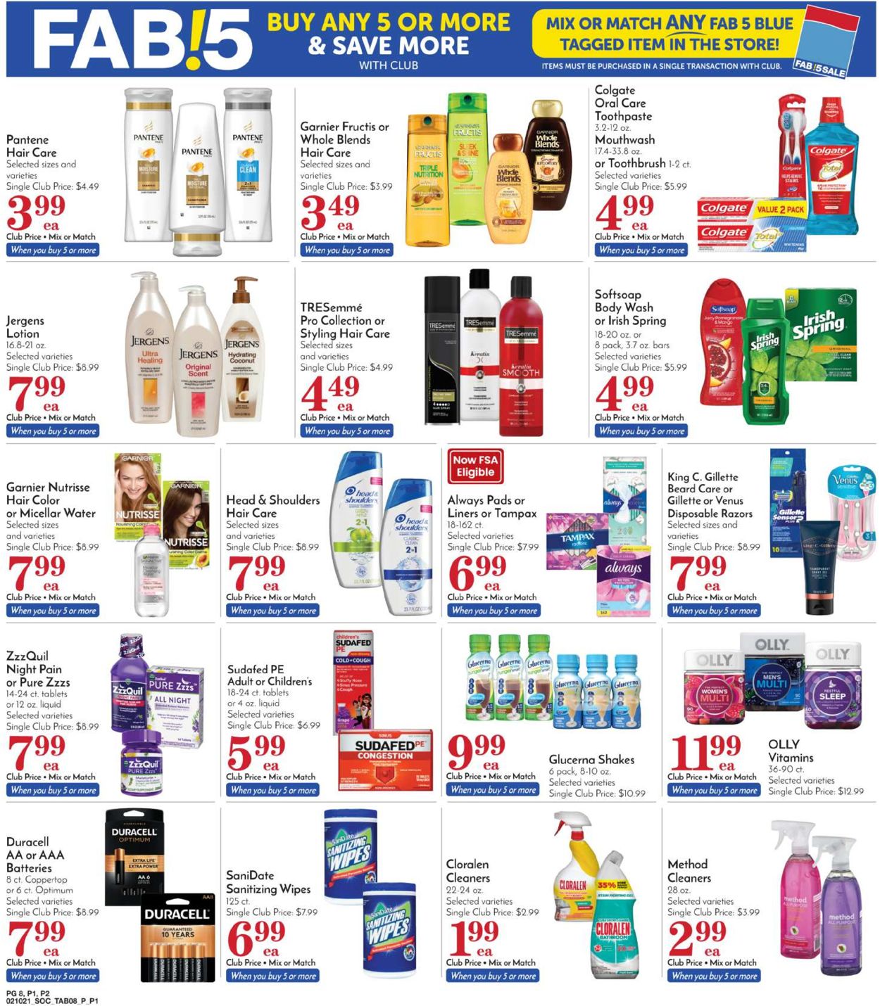 Pavilions Ad from 02/10/2021