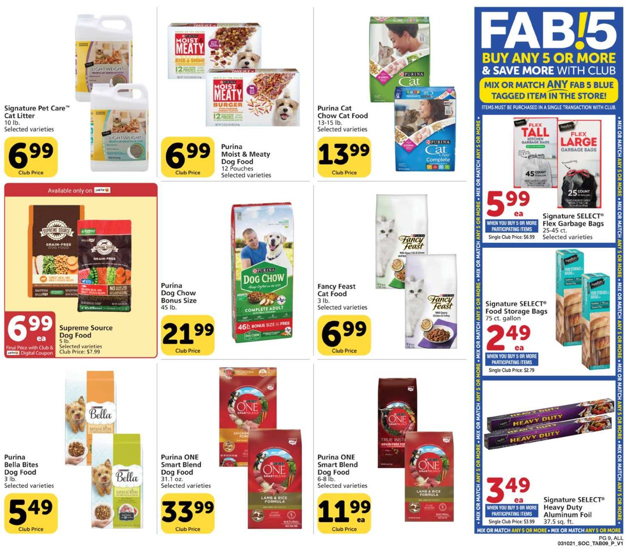 Pavilions Ad from 03/10/2021