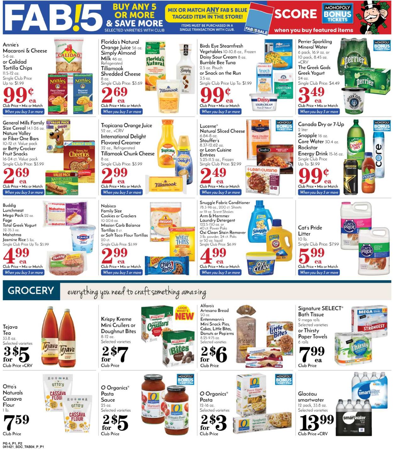 Pavilions Ad from 04/14/2021