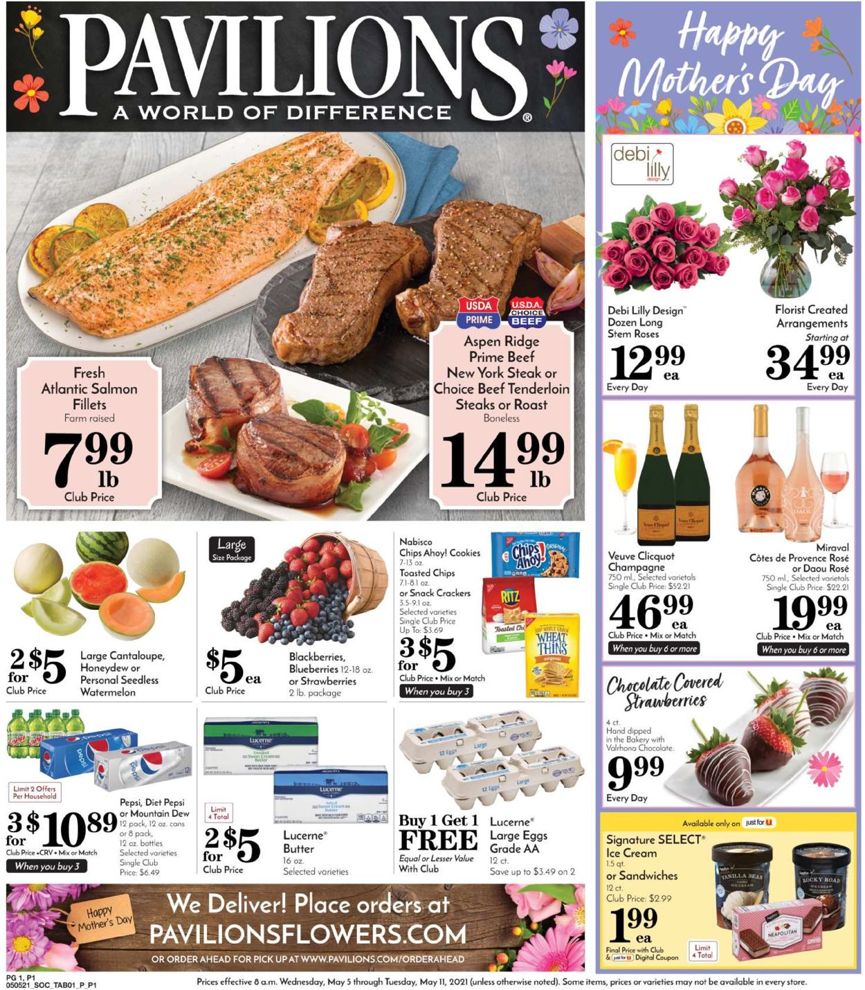 Pavilions Ad from 05/05/2021