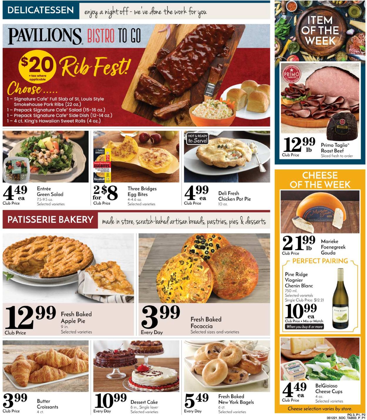 Pavilions Ad from 05/12/2021
