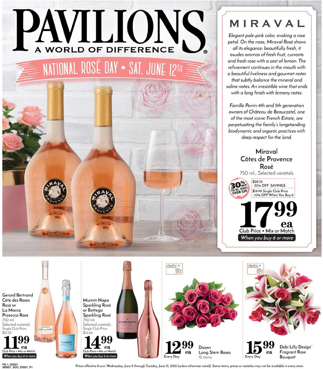 Pavilions Ad from 06/09/2021