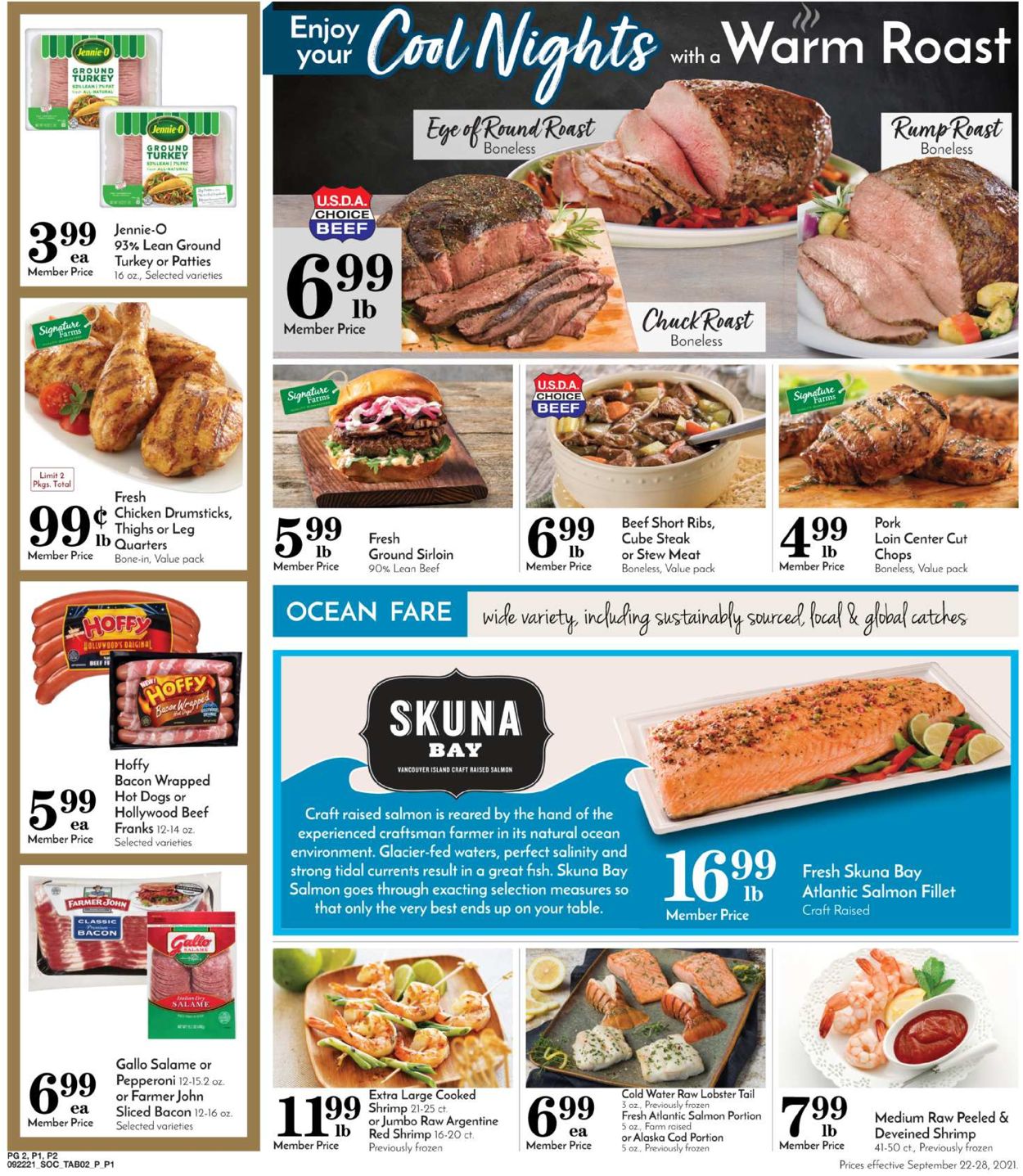 Pavilions Ad from 09/22/2021