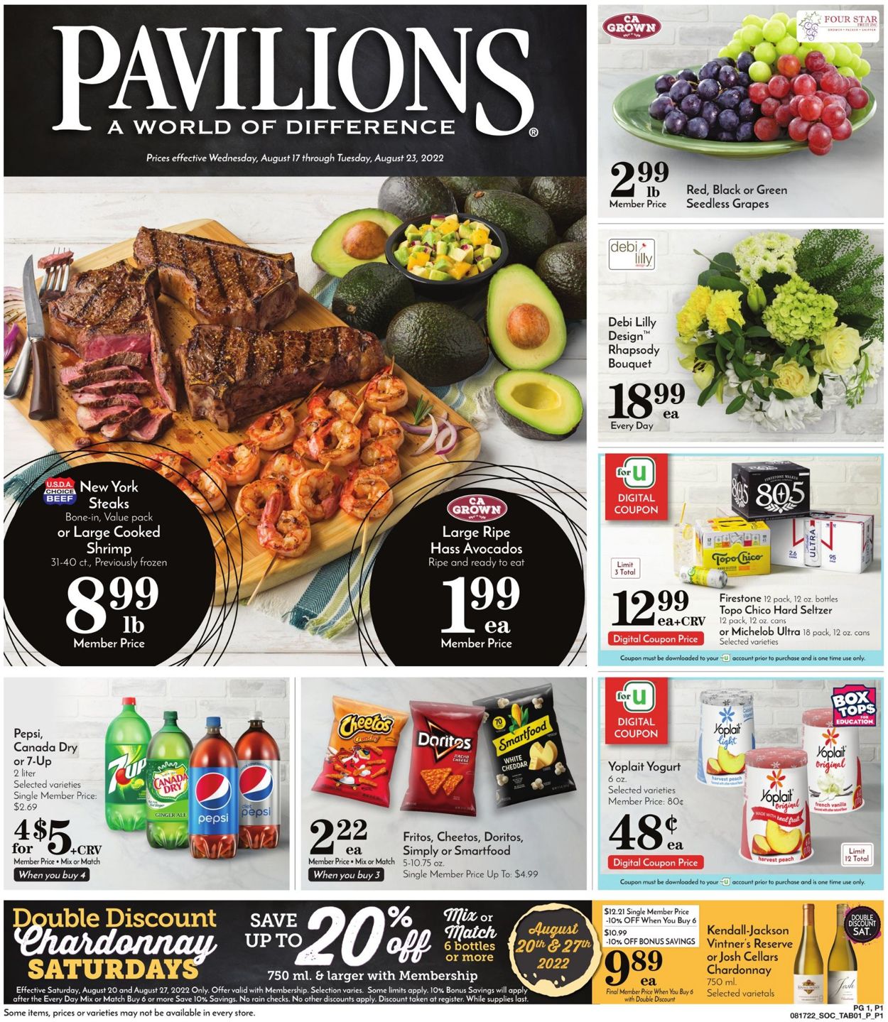 Pavilions Ad from 08/17/2022