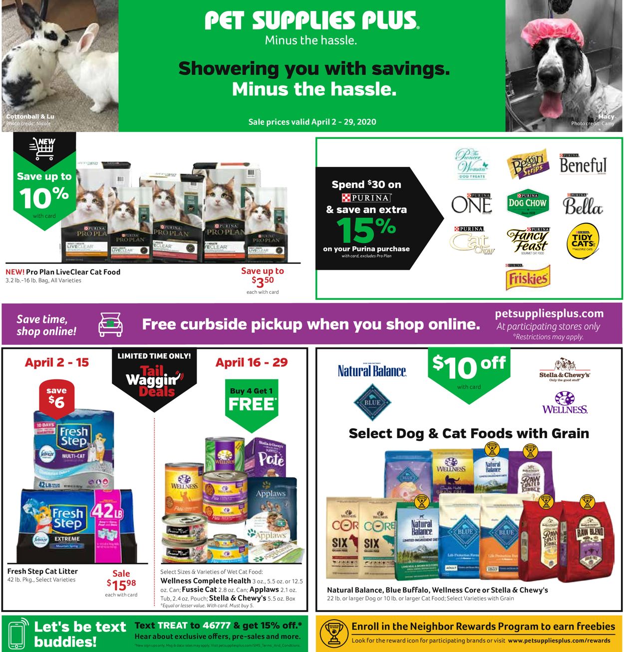 Pet Supplies Plus Ad from 04/02/2020