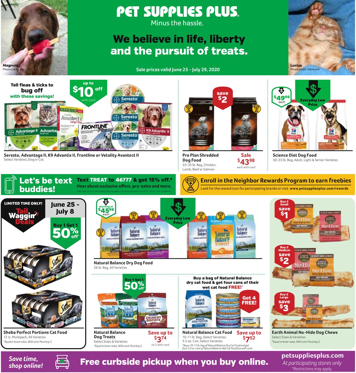 Pet Supplies Plus Ad from 06/25/2020