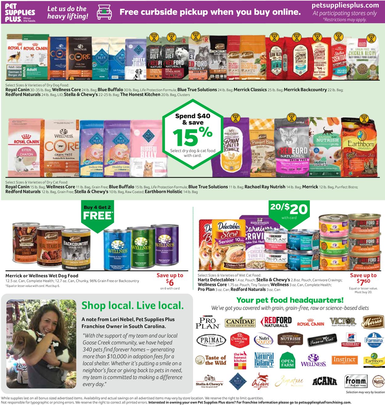 Pet Supplies Plus Ad from 06/25/2020