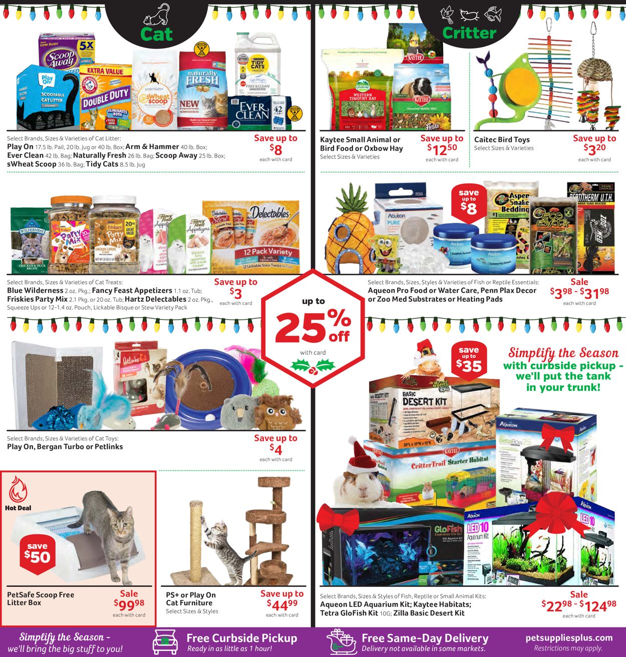 Pet Supplies Plus Ad from 10/29/2020