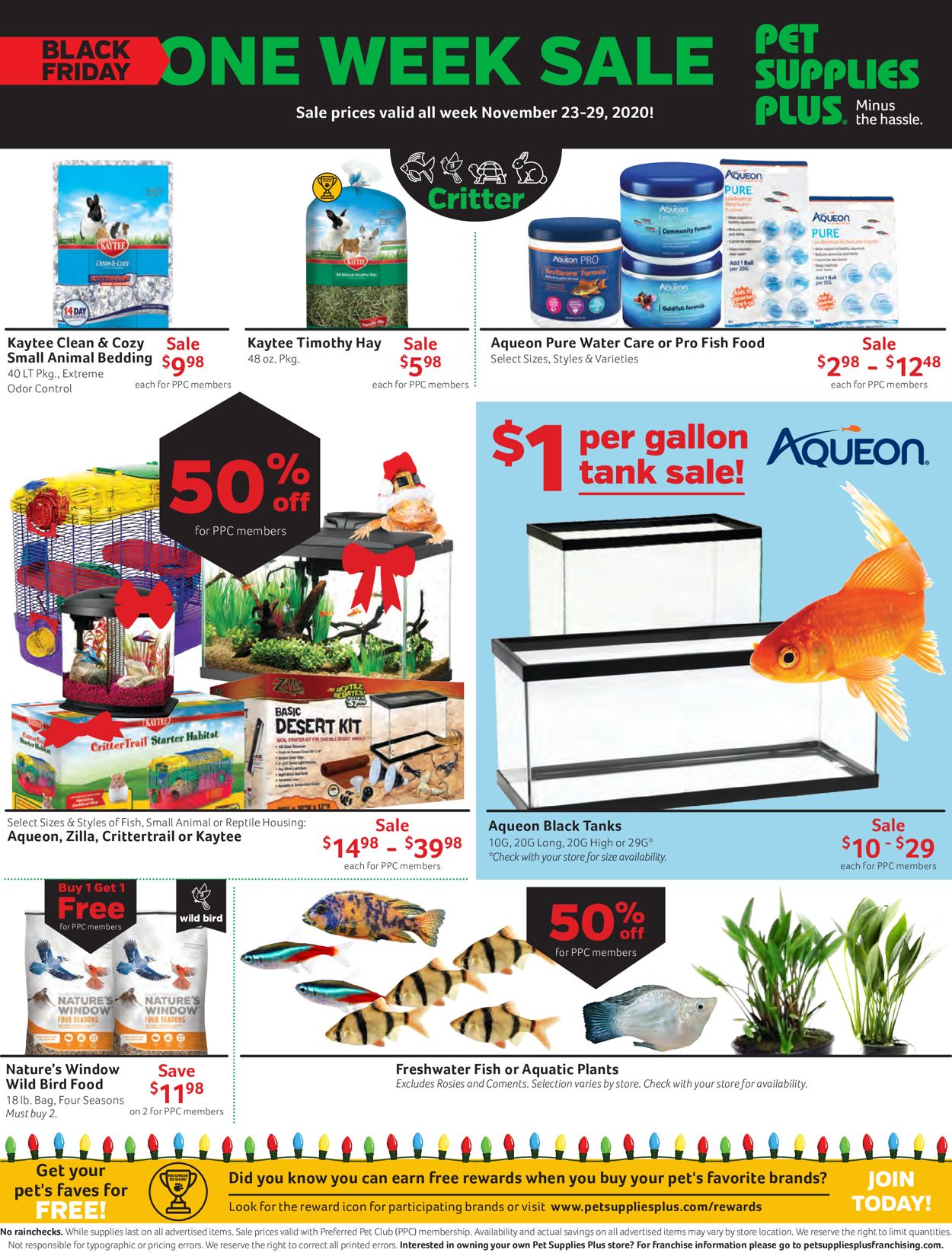 Pet Supplies Plus Ad from 11/23/2020