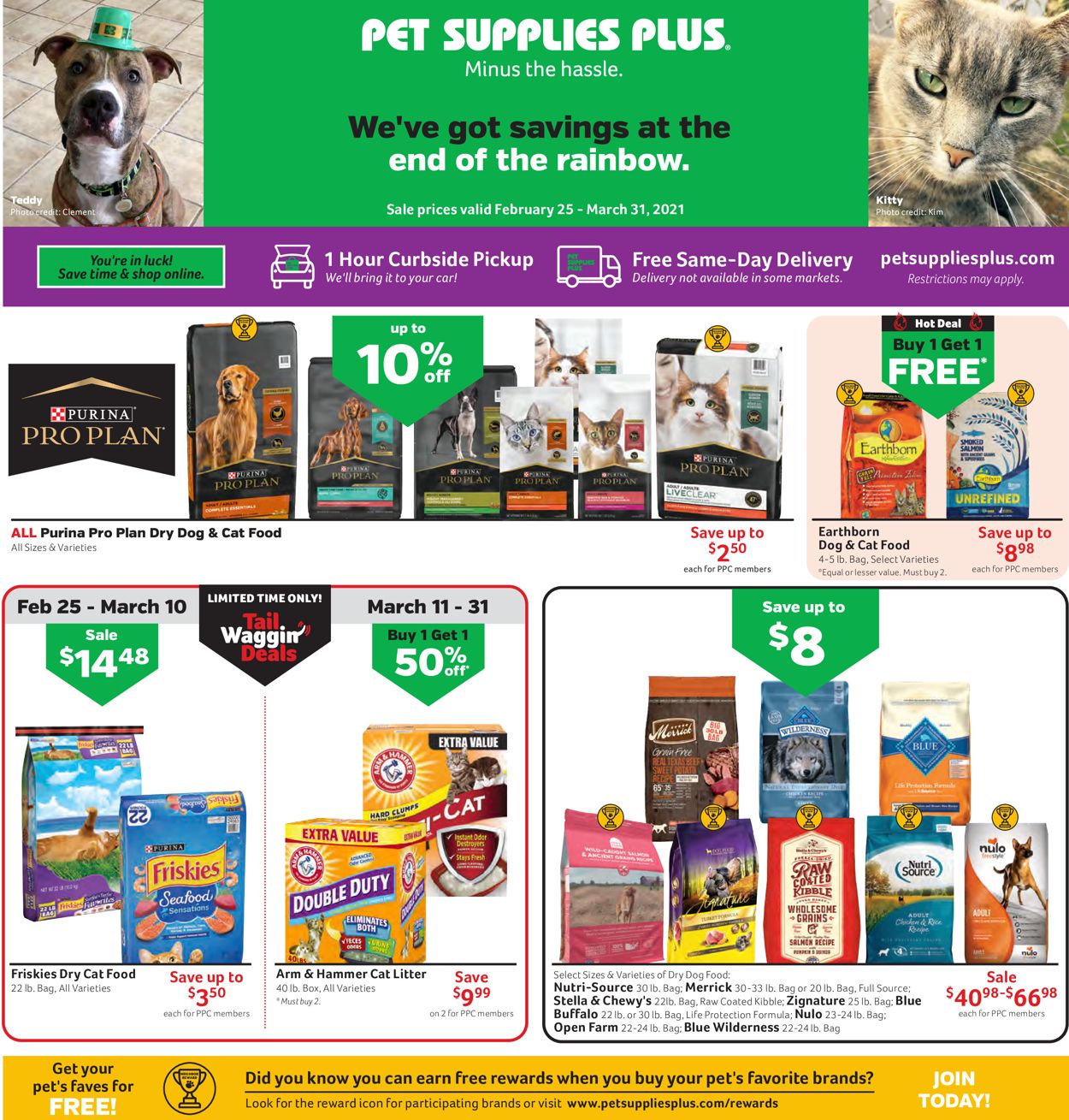 Pet Supplies Plus Ad from 02/25/2021