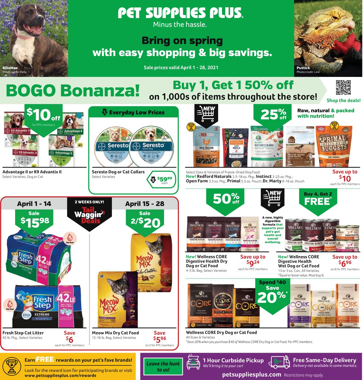 Pet Supplies Plus Ad from 04/01/2021
