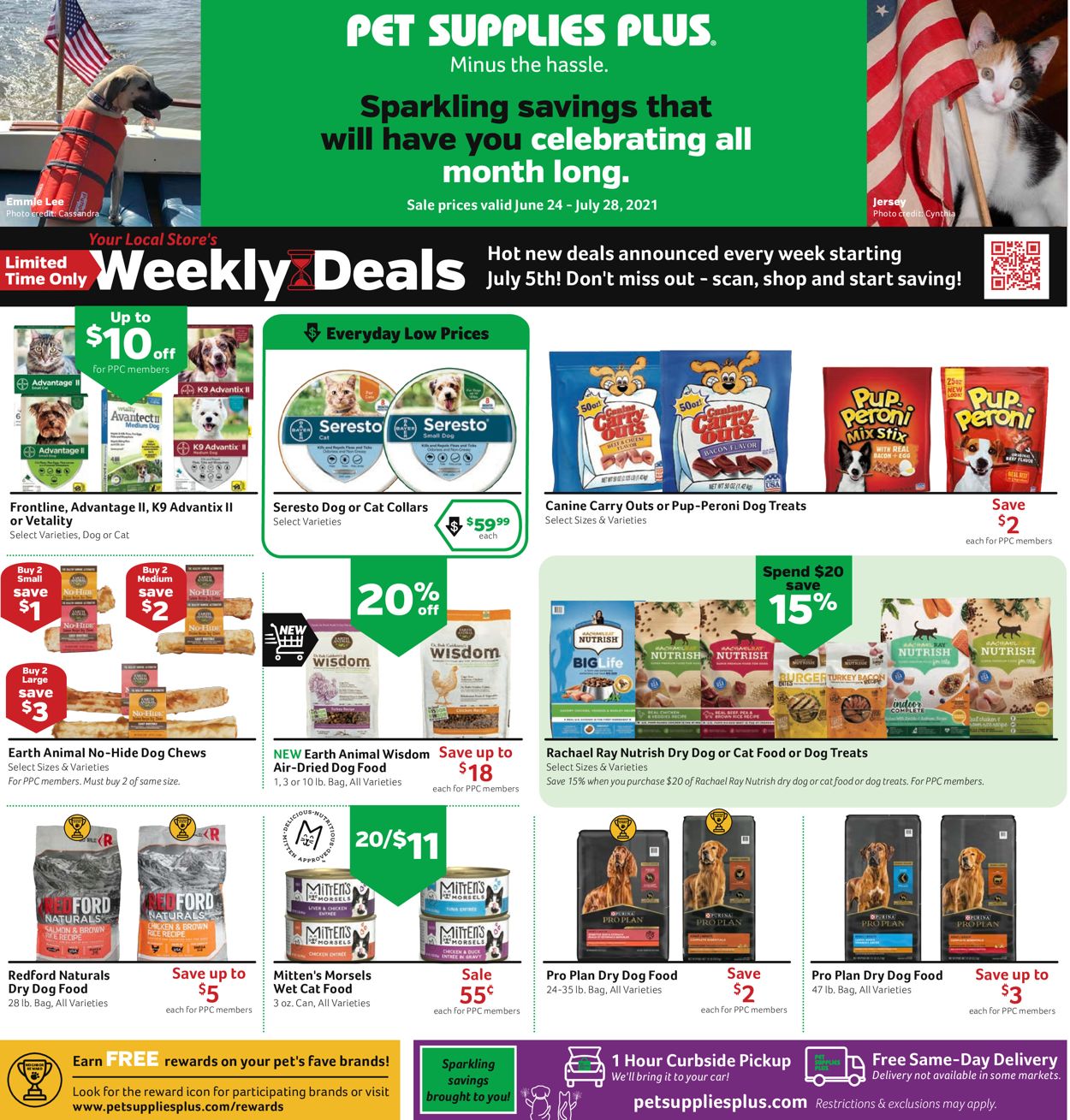 Pet Supplies Plus Ad from 07/05/2021