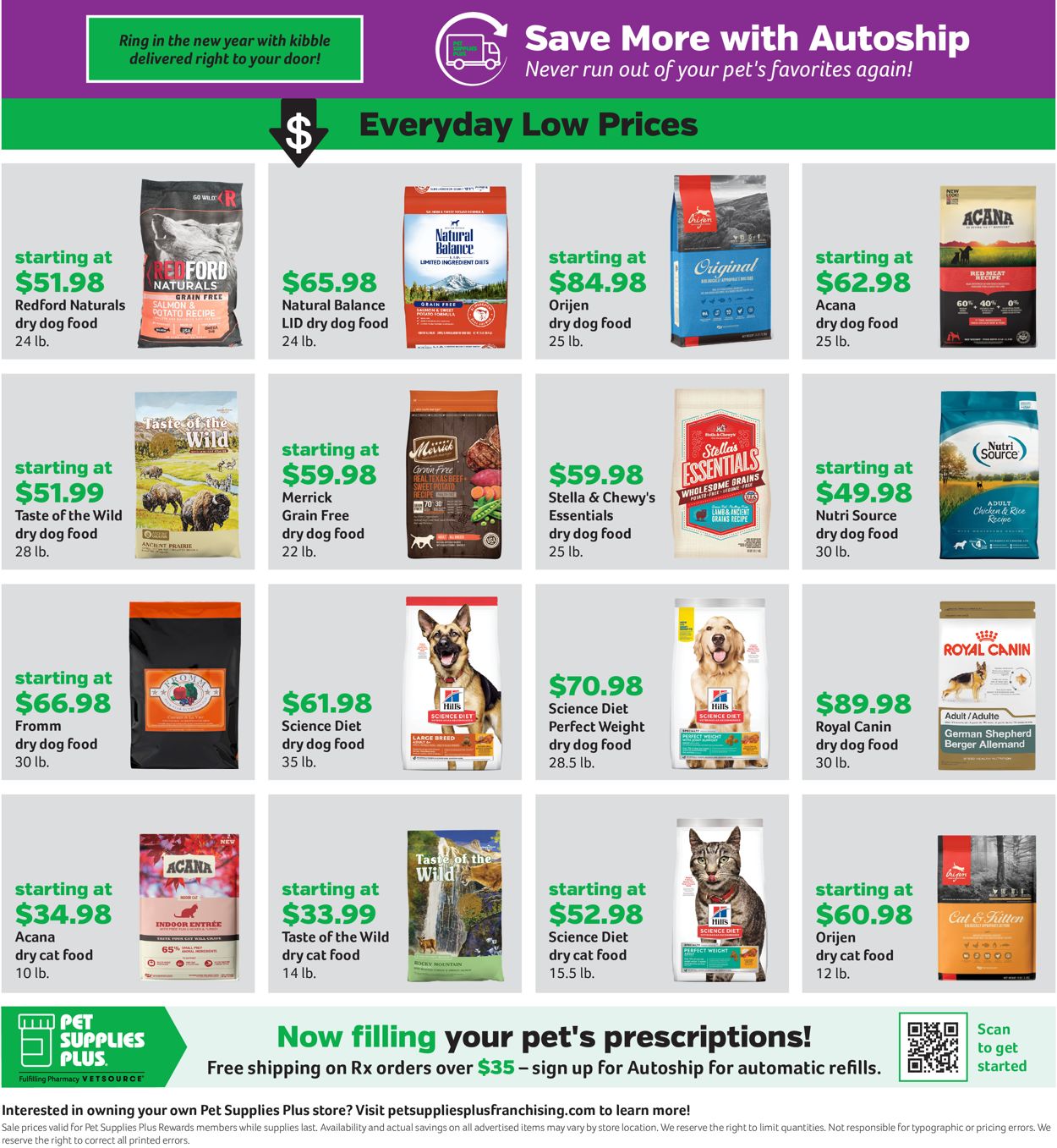 Pet Supplies Plus Ad from 12/30/2021