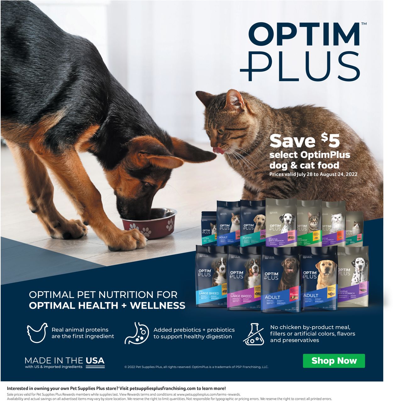 Pet Supplies Plus Ad from 07/28/2022
